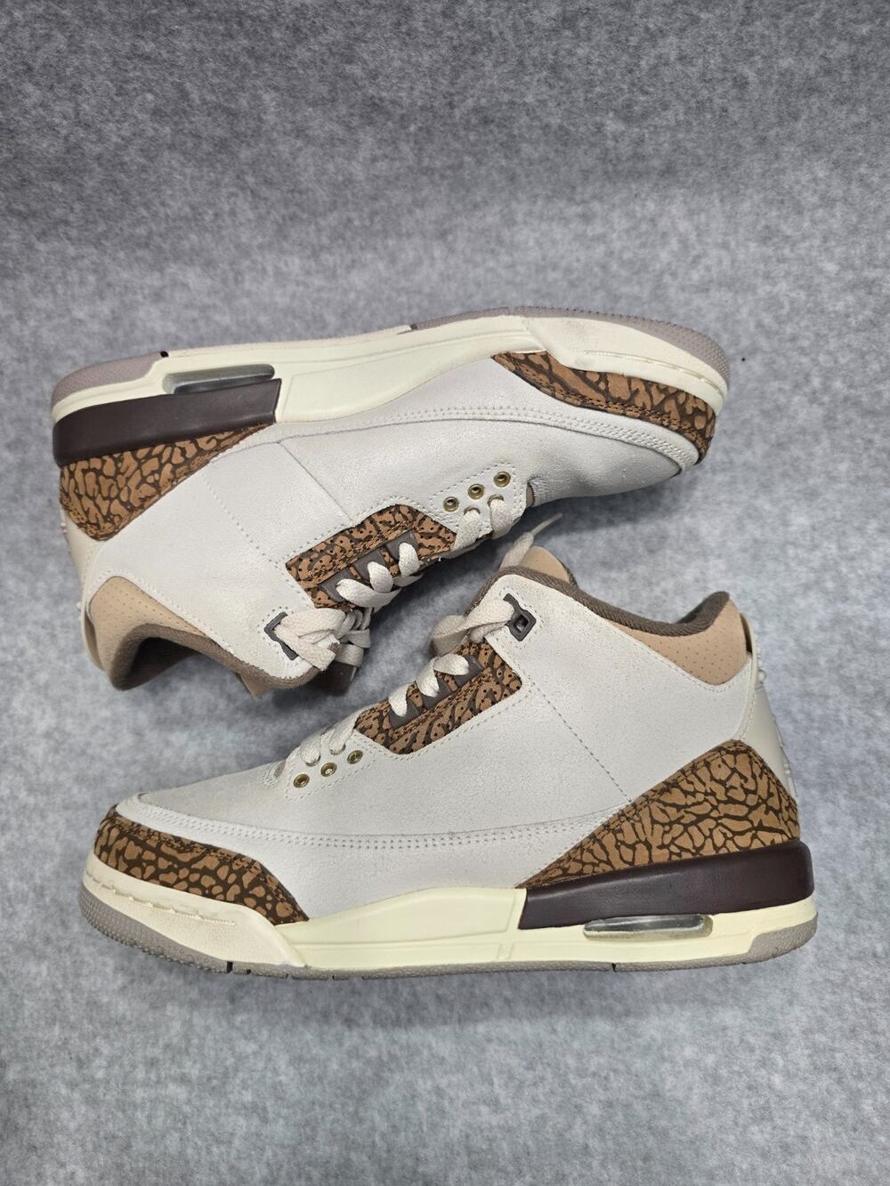Air Jordan 3 Retro SE Palomino GS Size 7Y DM0967-102 Orewood Brown Shoes Box